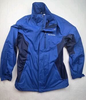 Columbia Interchange Weatherproof Water-Resistant Men's Coat Size Medium
